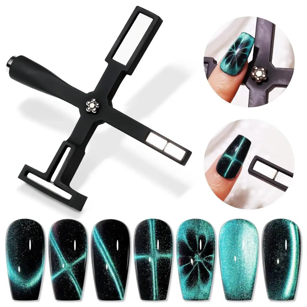 Outil magnétique pour ongles en œil de chat NdFeB