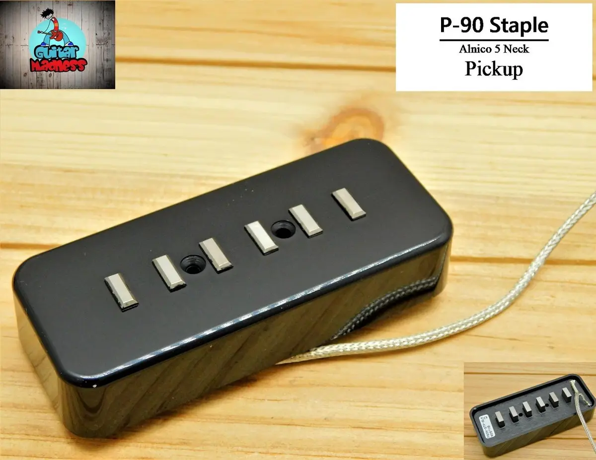 Aimants Alnico pour micros guitare P90 de type Staple : découvrez un son emblématique