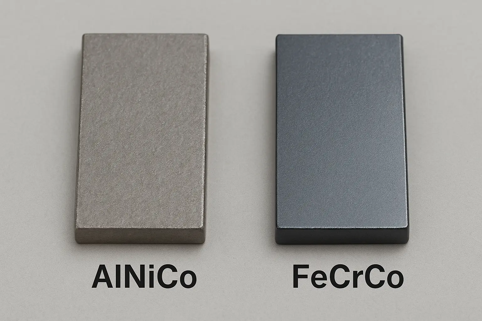 Différence entre les aimants FeCrCo et AlNiCo : guide des options de remplacement