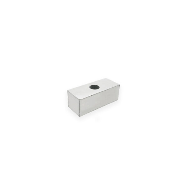 Bloco magnético Alnico 5 LNG44 55*23*20*D10mm