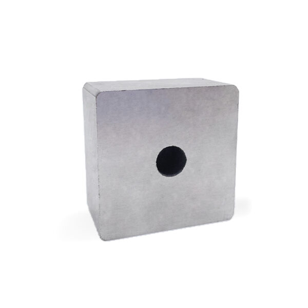 ظرف مغناطيسي دائم كهربائي من نوع Alnico 5 مع مغناطيس مربع بفتحة 45x45x25x و10 مم